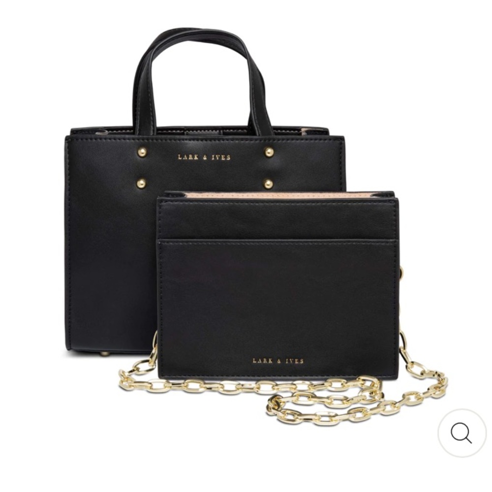 Lark & Ives -THE PERFECT TOTE MINI + ORGANIZER SET - NWOT
